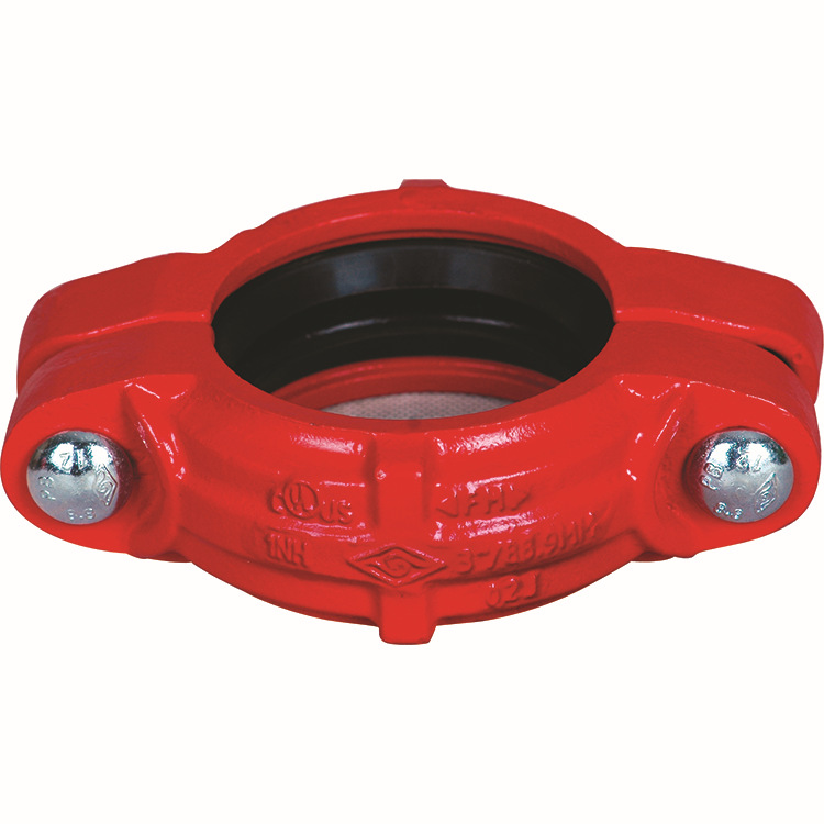 供应用于消防水暖工程的迈克管件 挠性卡箍 消防卡箍图片