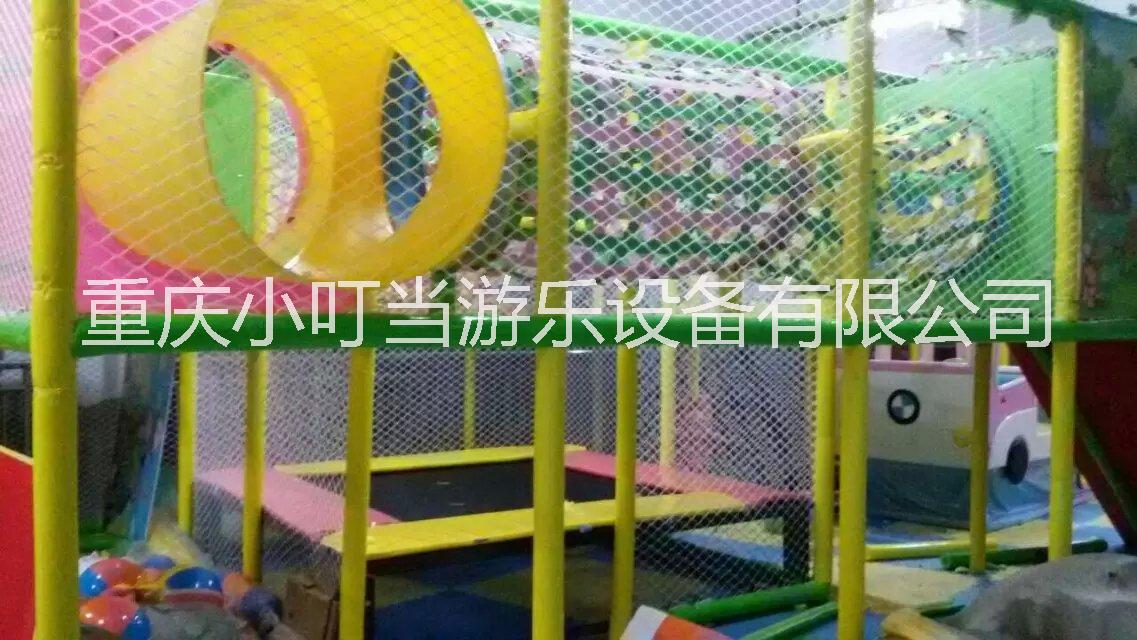 重庆市重庆淘气堡充气城堡组合滑梯摇摇车厂家