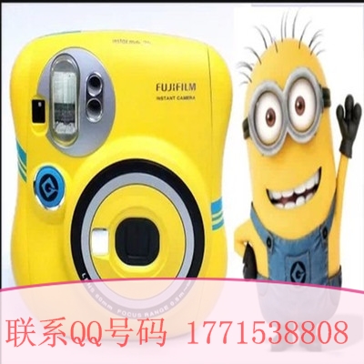 供应拍立得相机mini25小黄人 香港富士相机批发商一次成像相机