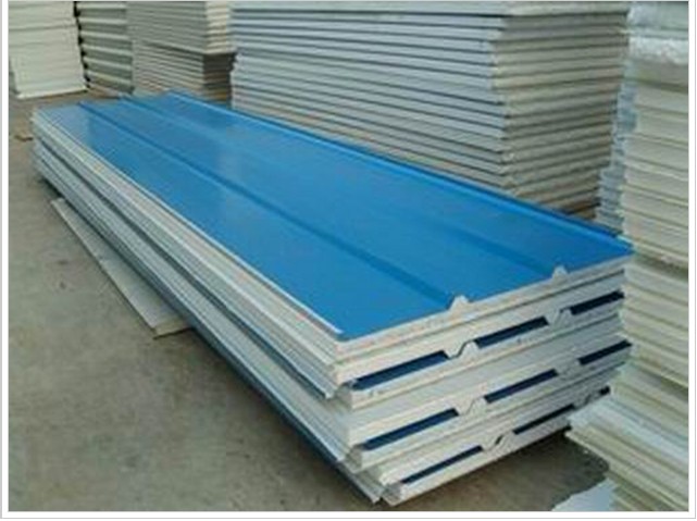 供应用于钢构屋面材料的铝合金夹芯板压型瓦琉璃瓦