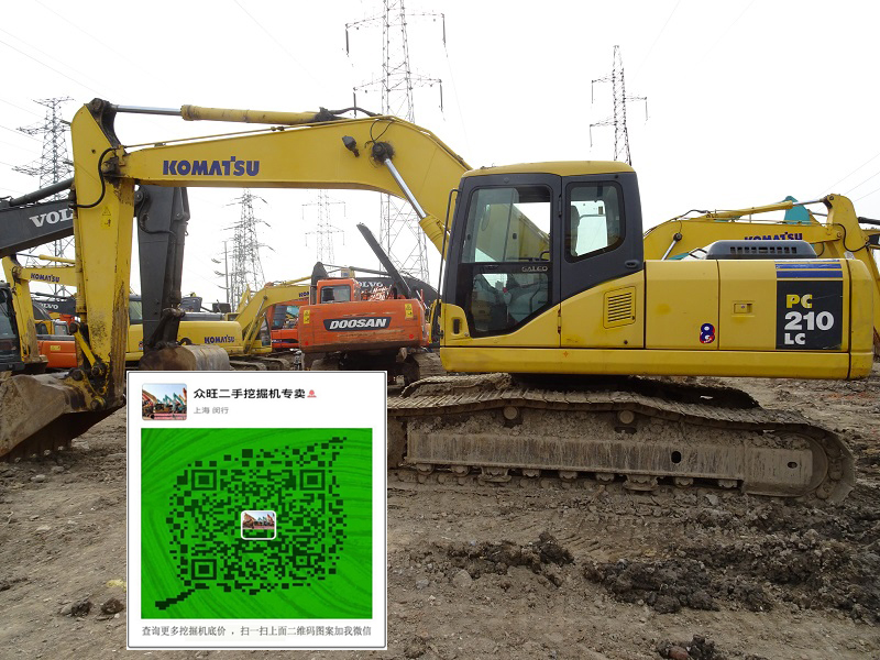 小松210-7二手挖掘机报价、图片 上海二手挖掘机出售