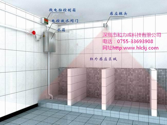 沟槽节水器供应沟槽厕所感应节水器 沟槽节水器