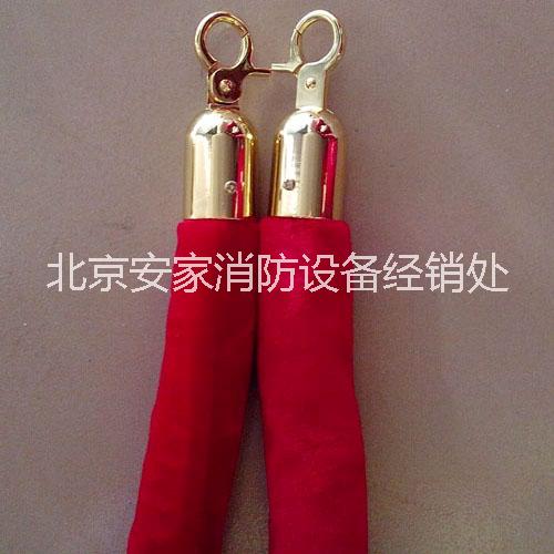 供应红绒绳、礼宾杆配红绒绳、1.5米红色挂挂绳15801617485麻花绳、礼宾杆绳价格图片