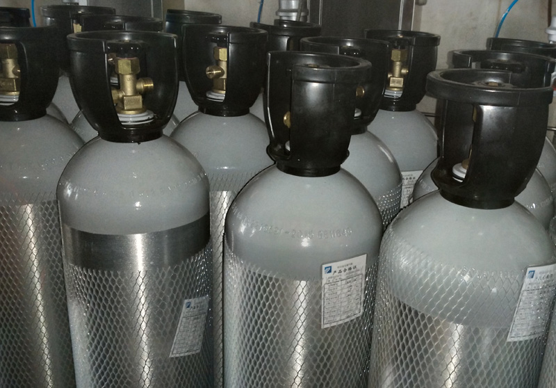 杭州医用氧气高纯氮气食品级二氧化40升氧气钢瓶10升高纯氮气氩
