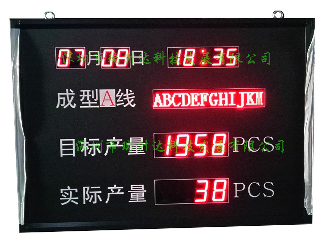 供应深圳瑞升达生产看板LED看板图片