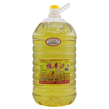 供应用于大豆油的餐饮粮油批发10L振丰一级大豆油