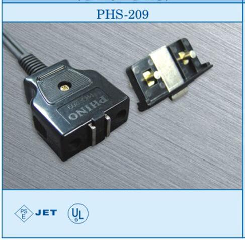 供应用于厨房电器|家用电器的日本PSE认证磁性插头插座