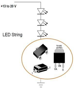 供应LED灯条模组恒流 LC1912