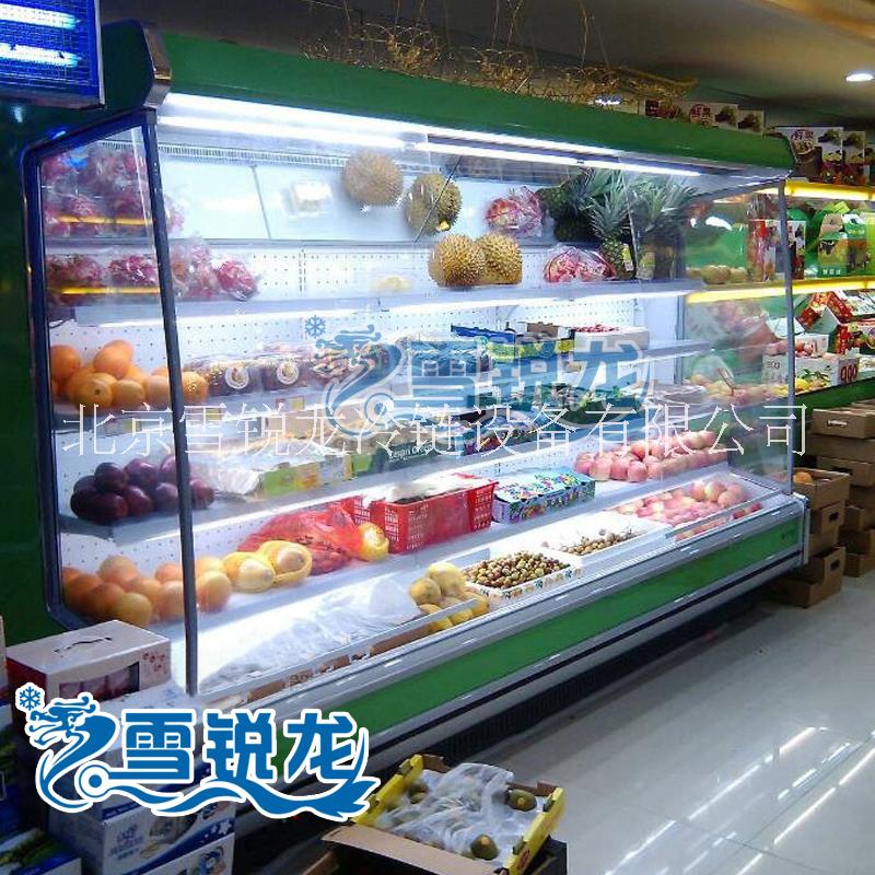 供应扬州超市蔬菜水果保鲜展示柜冷藏柜图片