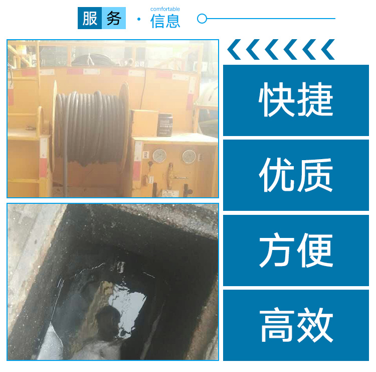 广州嘉禾高压清洗车电话 管道疏通图片