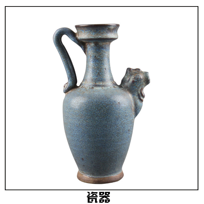 花瓶器皿瓷器 珐琅彩绘瓶 青花撇口瓷器瓶 仿古做旧瓷器 工艺品