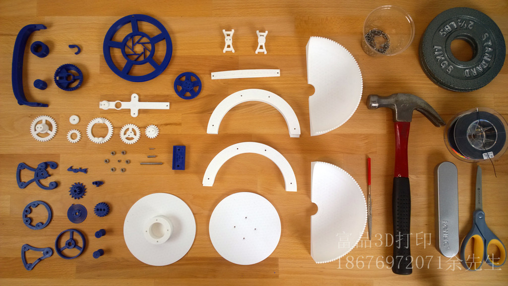 塑胶手板模型定制 手板 模板 3D打印