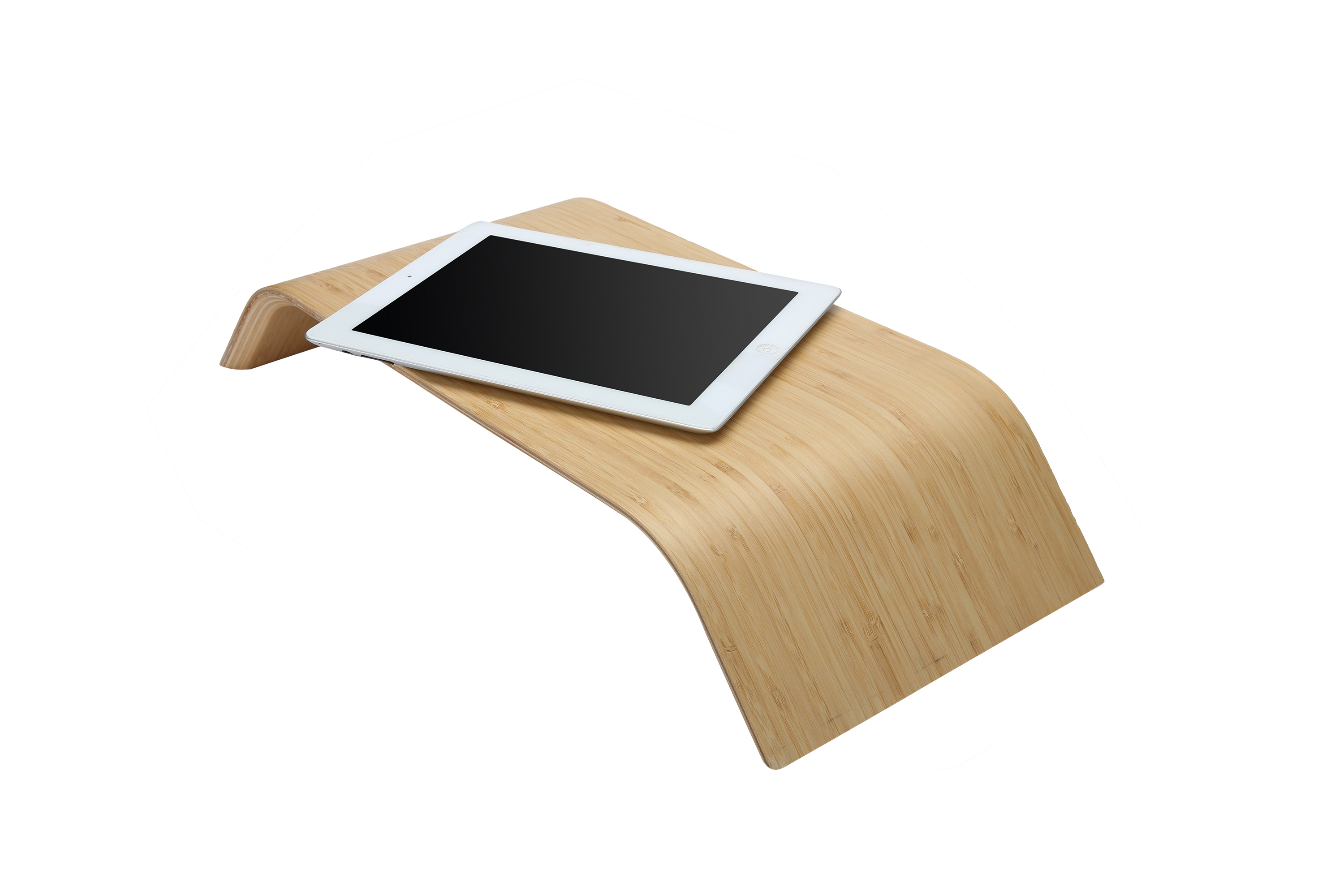 广东手机平板支架厂家，创意手表手机平板多孔USB充电竹子支架， 原生态木质苹果平板电脑支架IPAD图片