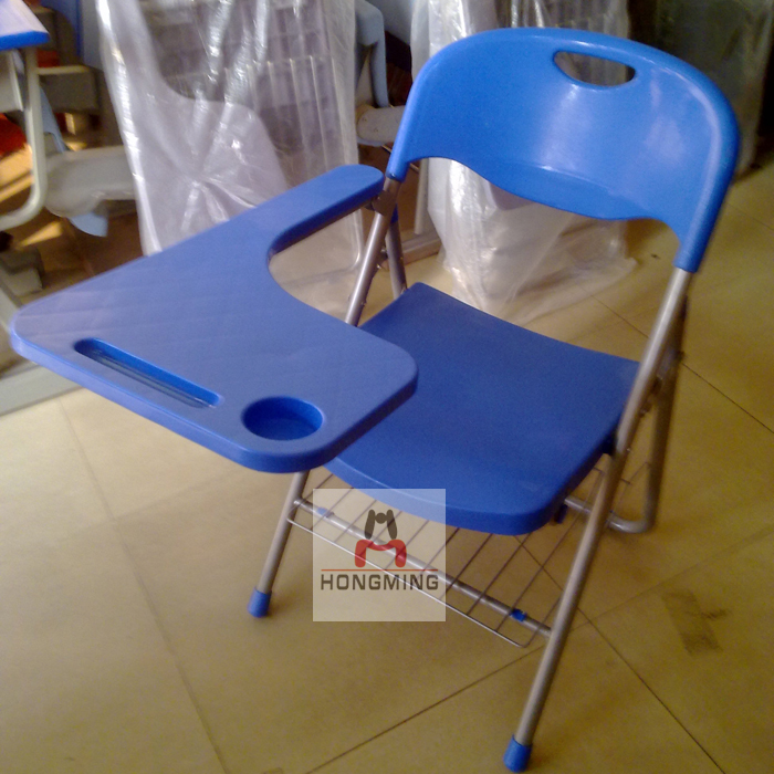 供应会议折叠椅，带写字板折叠椅批发
