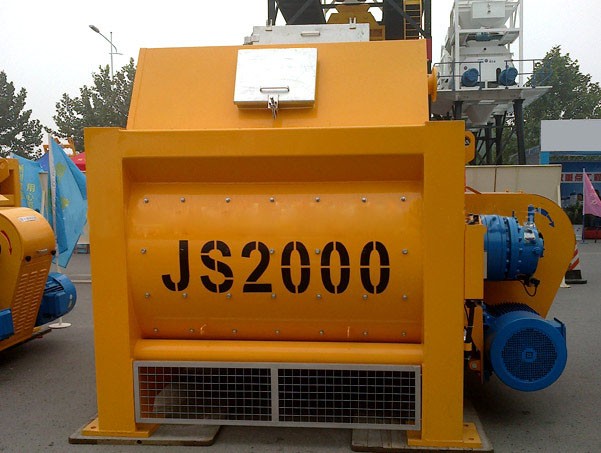 陕西JS2000混凝土搅拌机产量多少，2000混凝土搅拌机价格