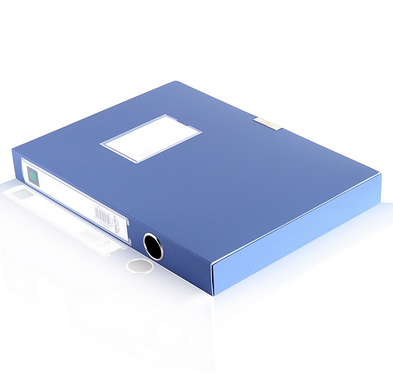 得力5602 PVP档案盒(蓝)批发