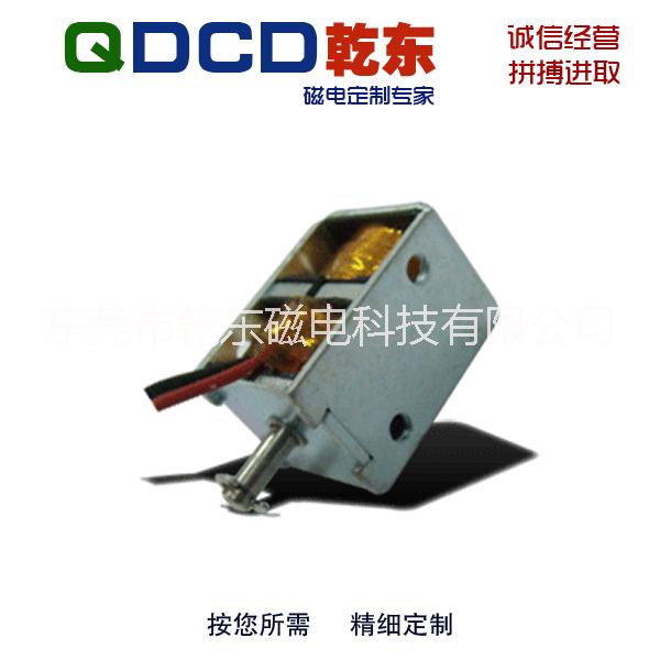 厂家直销 QDLK0520S 圆管框架推拉保持直流电磁铁 可定制
