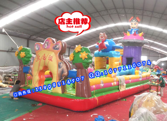 郑州市小型充气城堡 幼儿园蹦床厂家
