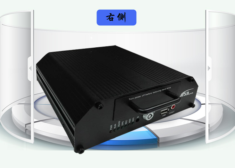 供应高清AHD硬盘车载录像机 4路硬盘高清监控 校车监控主机