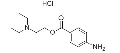 盐酸普鲁卡因 4-氨基苯甲酸-2-(二乙氨基) 对氨基苯甲酸-2-二乙胺基乙酯盐酸盐