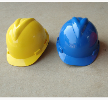 厂家直新料PVC V型高质安全帽批发