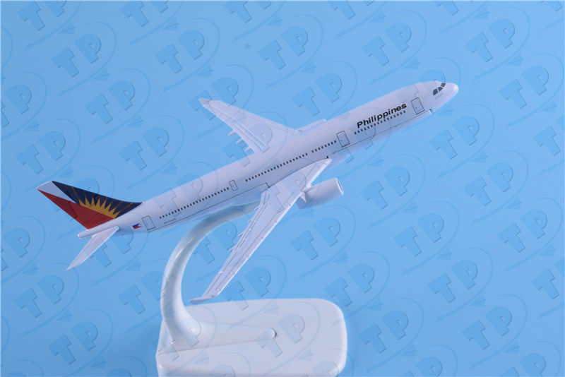 A330菲律宾航空金属飞机模型批发