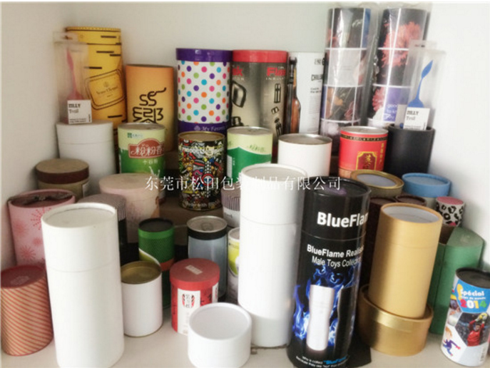 N彩印高端纸罐 茶叶礼品包装纸筒纸罐,纸盒, 书画包装纸罐厂家图片