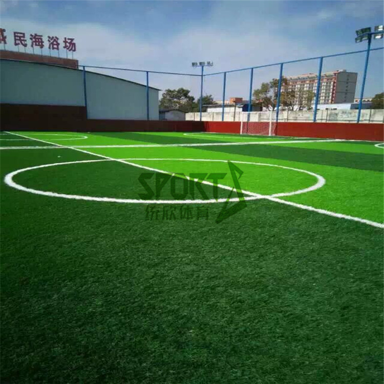 宁波人造草坪足球场施工  人造草坪足球场厂家