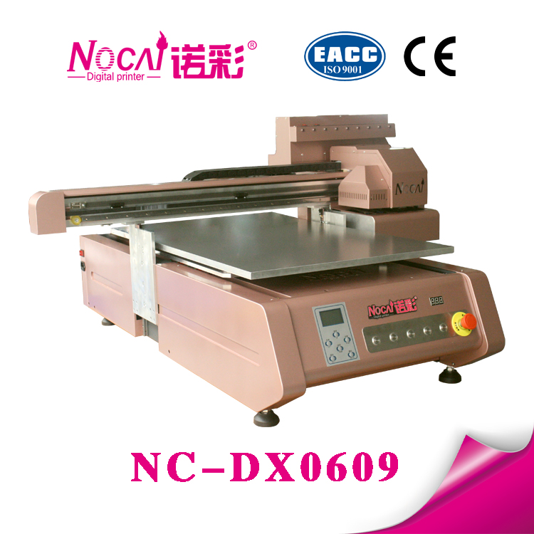 供应 小型60*90尺寸uv平板印刷机 广州诺彩uv浮雕彩印机