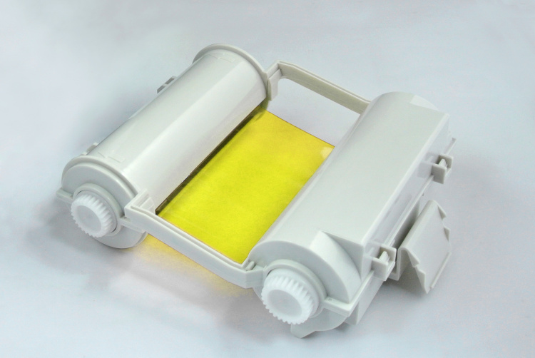 MAX彩色标签机色带 黄色色带SL-R108 MAX彩贴机碳带批发商