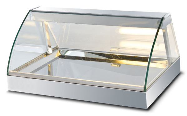 供应安德利弧形设计 桌上型单层蛋挞柜弧形保温柜面包柜