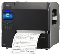 SATO CL6NX6.5英寸宽智能条码打印机
