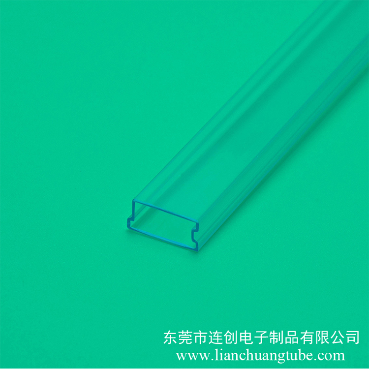 不易卡料led包装管生产厂家耐压性强led灯片包装管包装方式图片