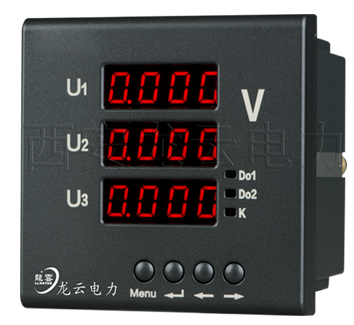 供应生产PD204U-DX4 智能三相电压表