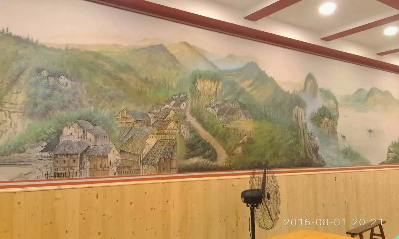 泸州精艺手绘 泸州墙绘图片