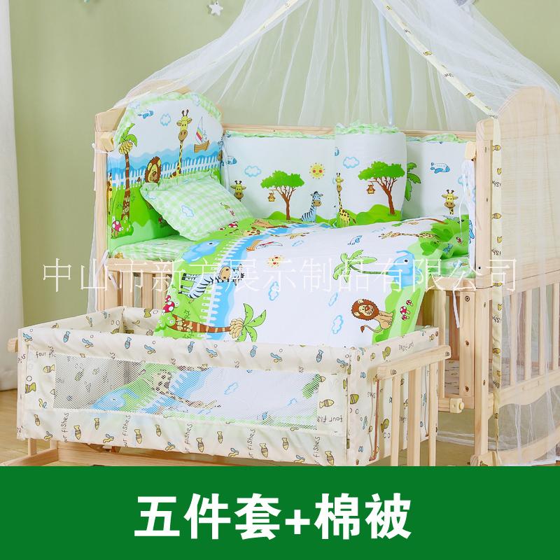 厂家直销 厂家直销松木婴儿床 厂家直销松木婴儿床无漆新生儿童床