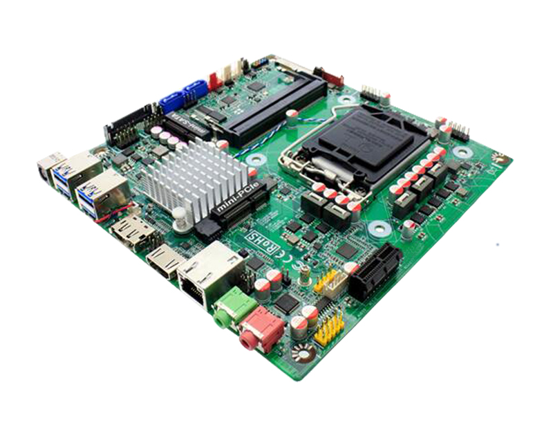 DC电源1151主板H110工控主板多串口支持PCIE2千兆网口直流主板