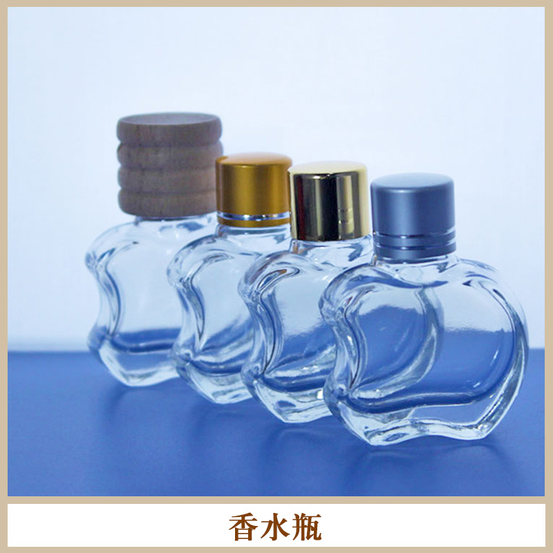 苹果香水瓶玻璃瓶空瓶精油香薰瓶挂件饰品厂家直销批发 广州哪里有香水瓶卖图片