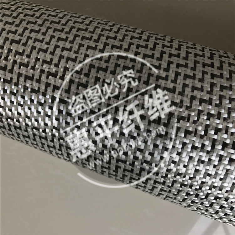 公司直销玻碳混编布  3K碳纤维+无碱玻纤 高档装饰表面包覆