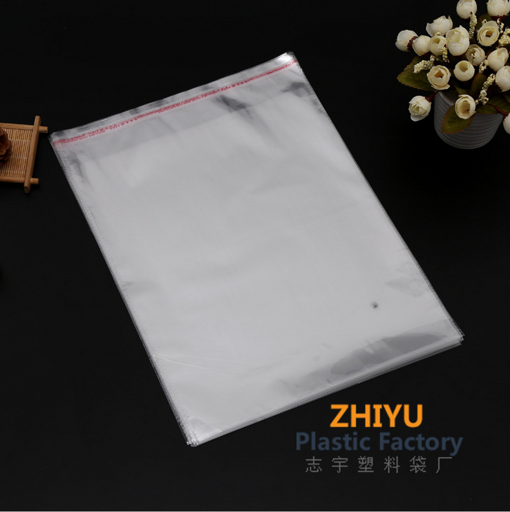 义乌市厂家直销opp透明塑料袋 定制食品包装袋 不干胶自粘袋批发图片