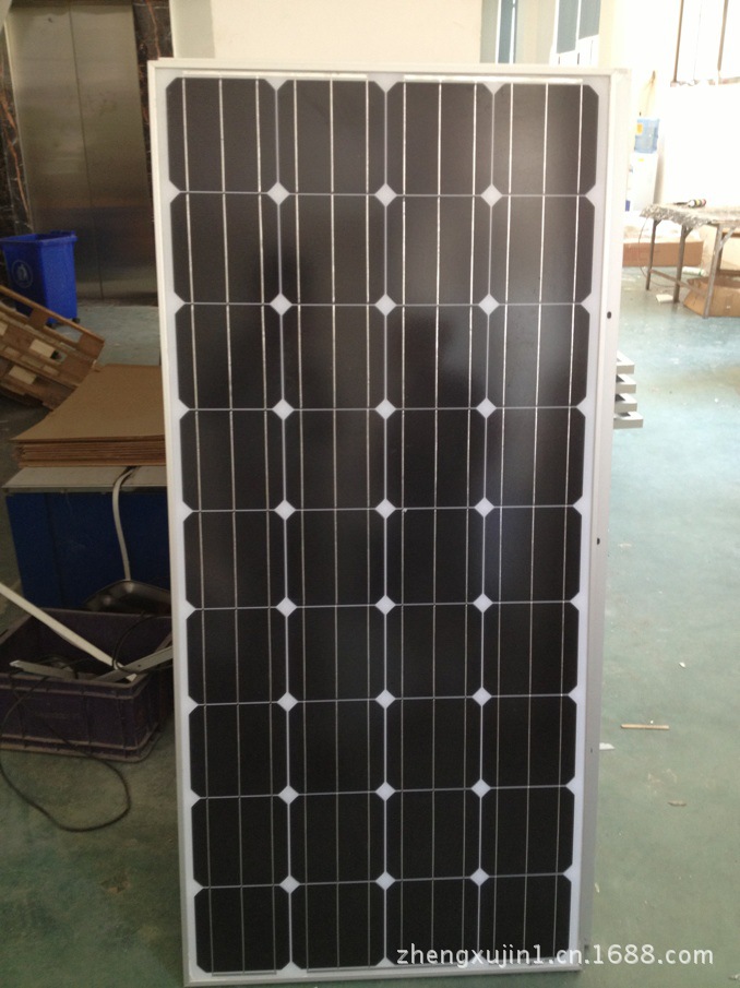 经销170W180W单晶太阳能电池板组件 光伏系统工程