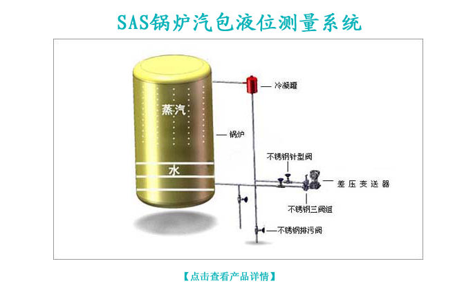 SAS锅炉汽包液位测量系统