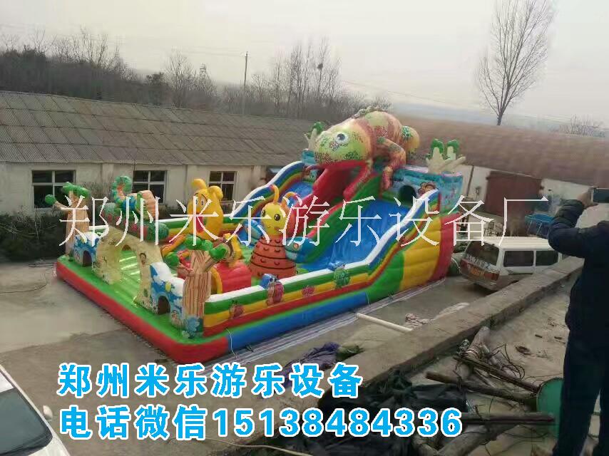 郑州游乐设施充气滑梯充气玩具厂家