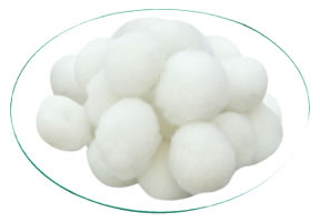 郑州生产纤维球滤料厂家  河南纤维球滤料厂家  专业生产纤维球滤料图片