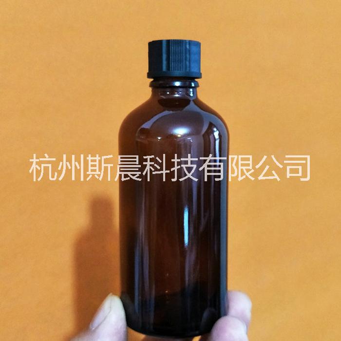 杭州斯晨 120ml棕色螺纹窄口试剂瓶 化学试剂瓶 样品瓶