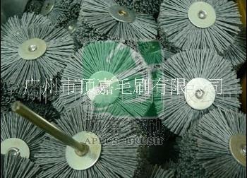 广州厂家直供进口磨料丝杆平抛光刷 厂家直供价格 进口磨料丝花头