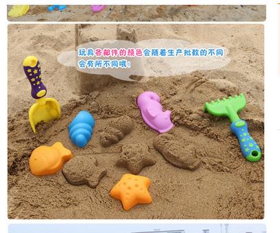 木制实心沙滩铲大号 宝宝玩沙子挖沙漏铲子工具 戏水玩具一件代发图片