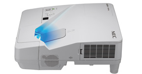 NEC UM361X+投影机  配合白板使用3600流明3D无线短焦投影仪图片