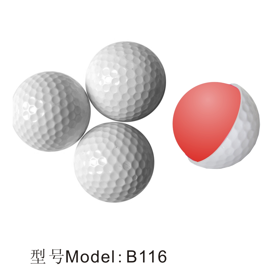百事特凯盾高尔夫球百事特凯盾高尔夫球 水晶 彩色 练习比赛球 golf高尔夫配件用品球