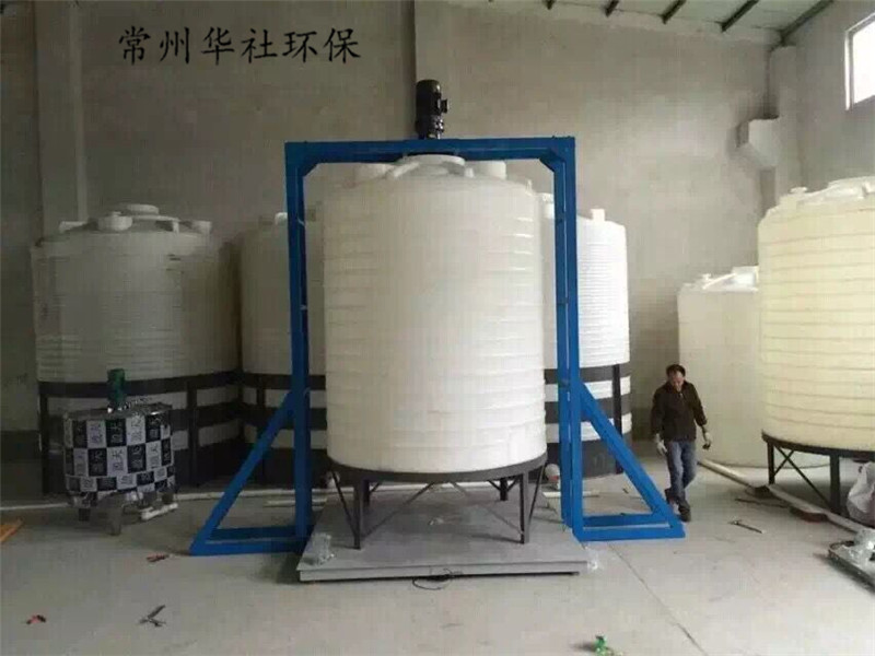 常州华社CPT-10000L 厂家直销咸鸭蛋腌制桶 抗酸碱 耐腐蚀 10吨色了传统 10吨塑料水塔